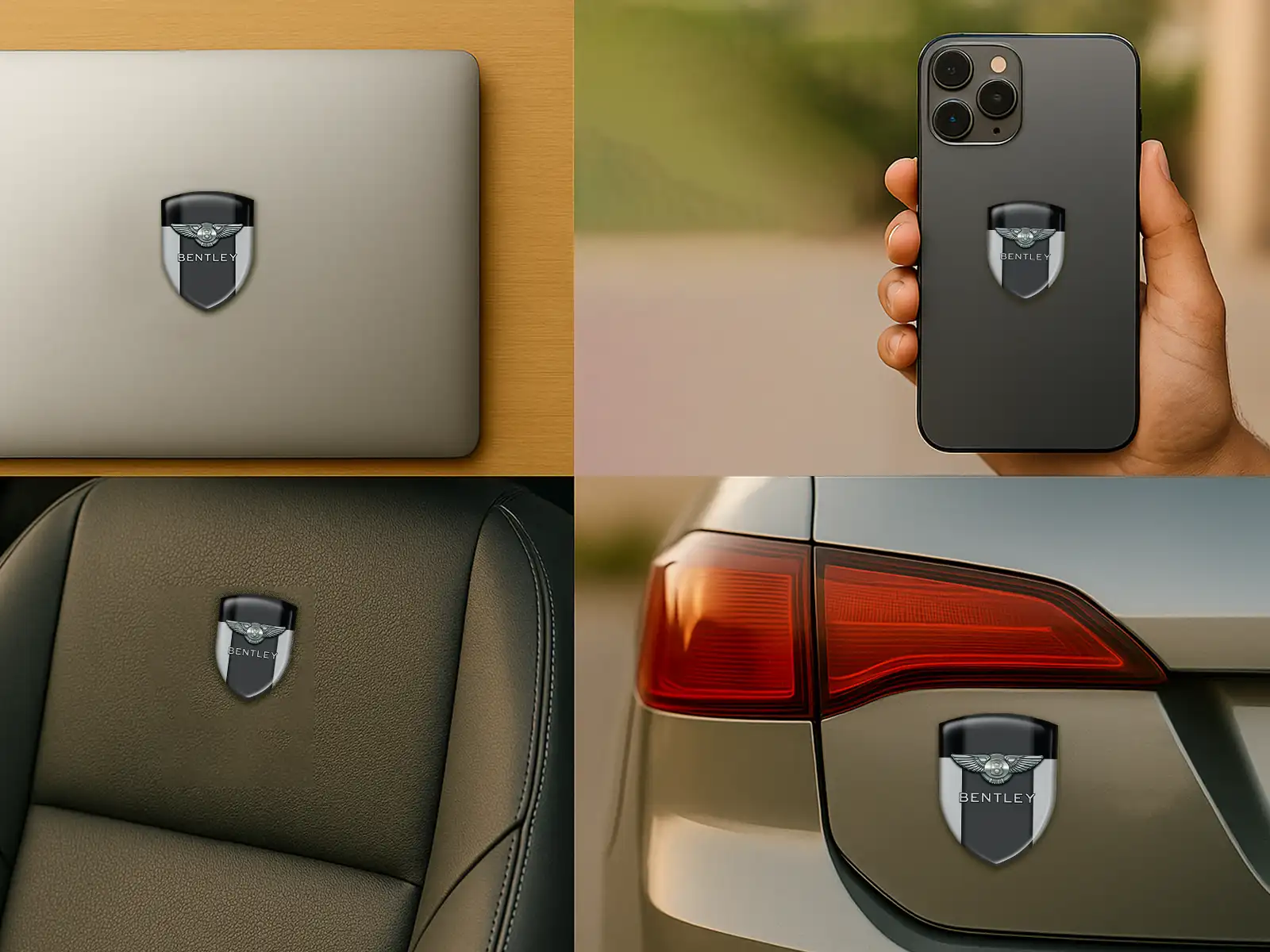 Bentley Insignias Auto Pro Máximo Duradero Estilo Rendimiento